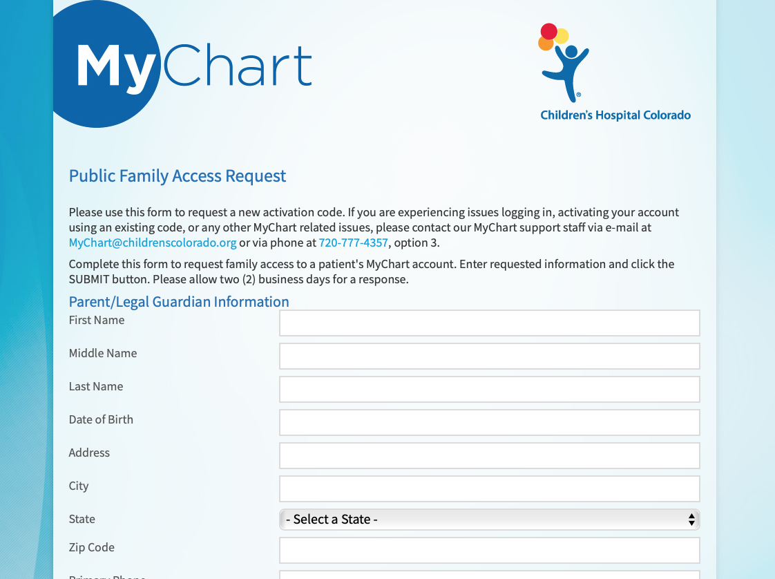 Patient Help Guide to Using MyChart Pediatrics West